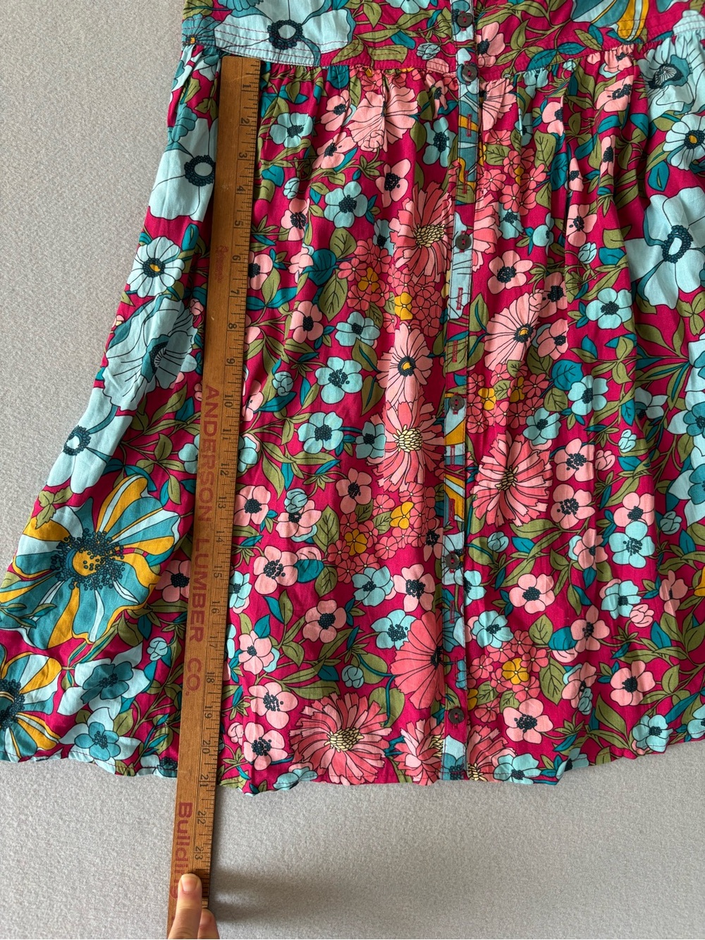 Natural Life floral Pink Multi dress XS NWT - Picture 6 of 11